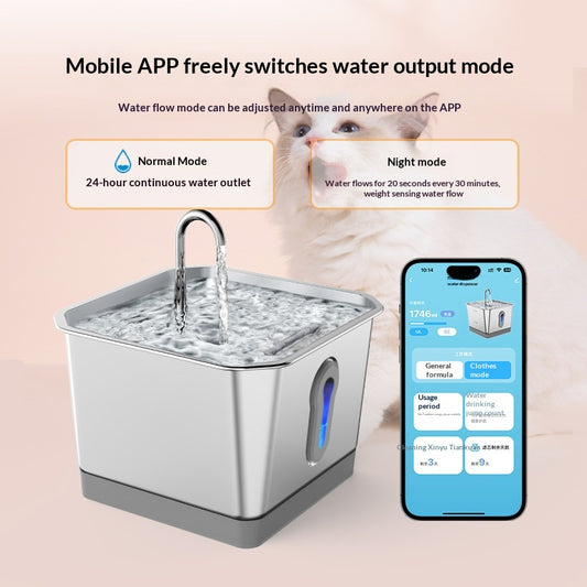 Wireless Cat Water Fountain Dog And Drinking