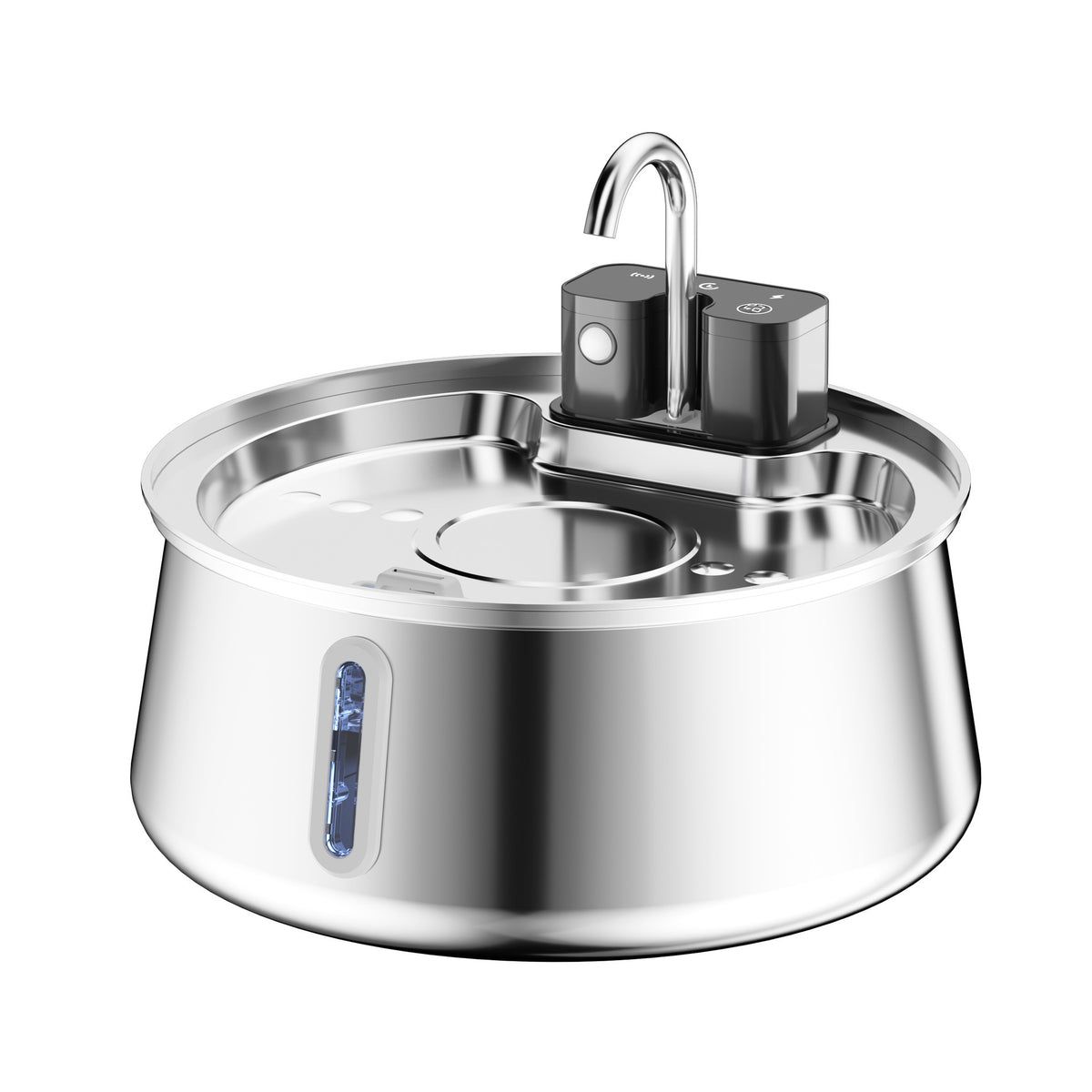Stainless Steel Wireless Pet Water Fountain Kit