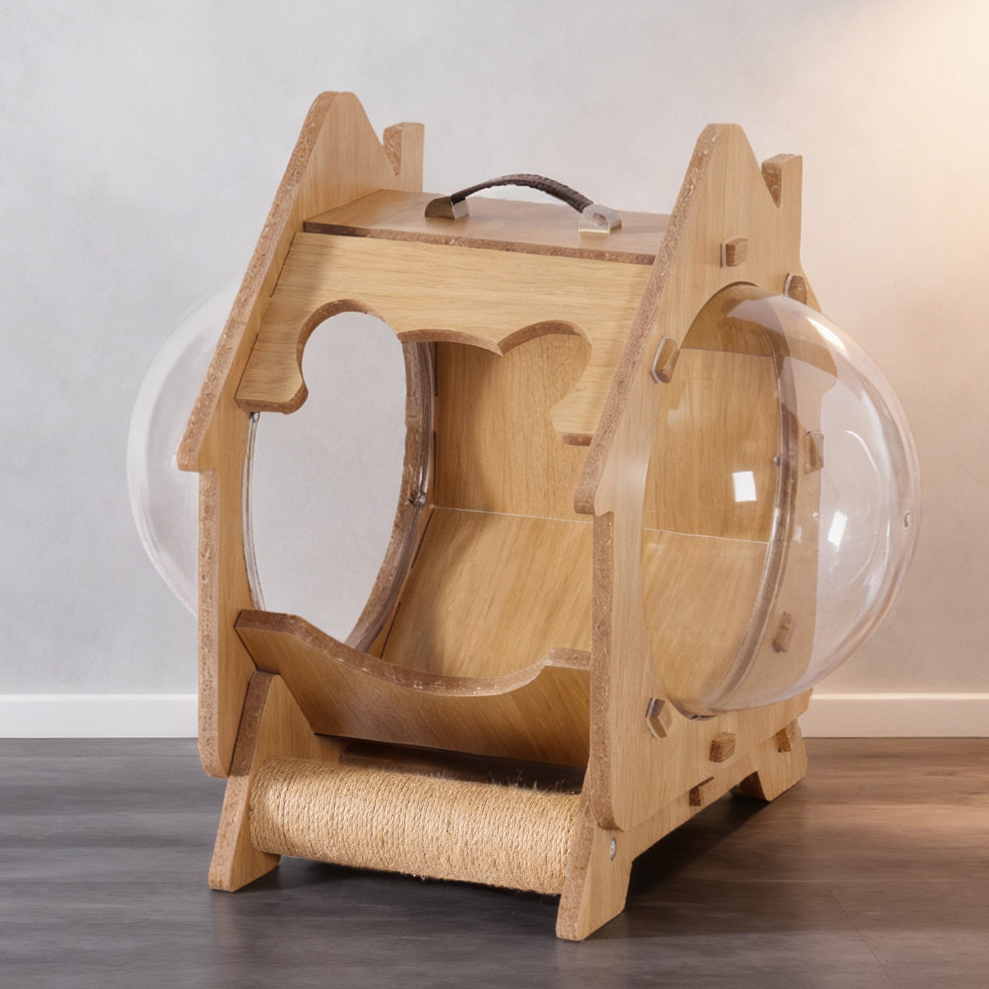 Transparent Capsule Extra-large Bed Multi-functional Scratching