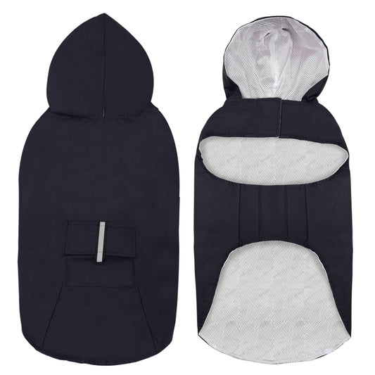 Pet Large Dog Raincoat Waterproof Big Clothes Outdoor Co