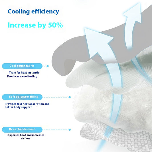 Pet Ice Mat Mattress Summer Scratch-resistant Cooling Non-slip