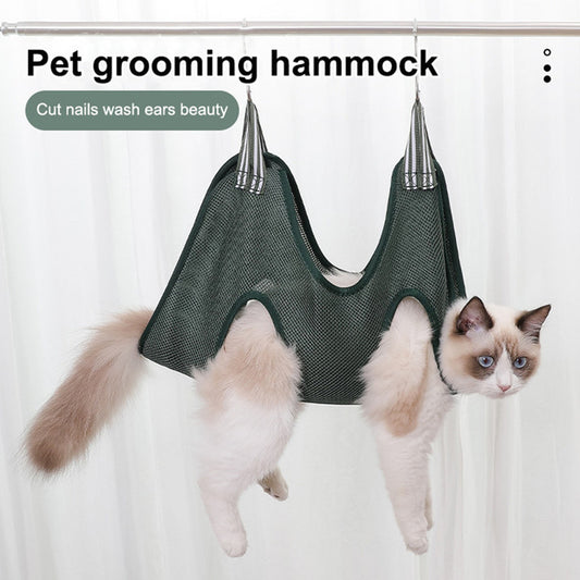 Pet Grooming Hammock Harness For Cats And Dogs Cat Sling For