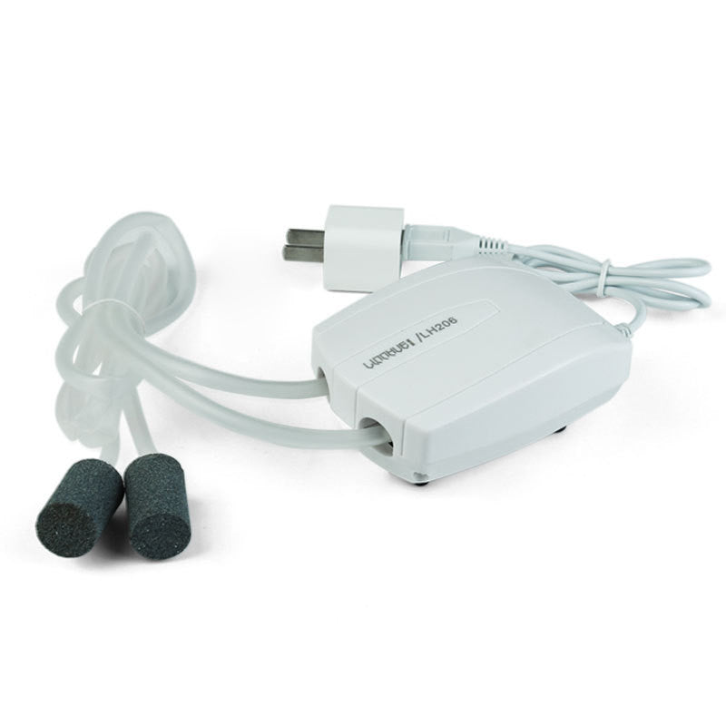 Aquarium Airpump Mini Compressor Single And Double Outlet Fish Tank