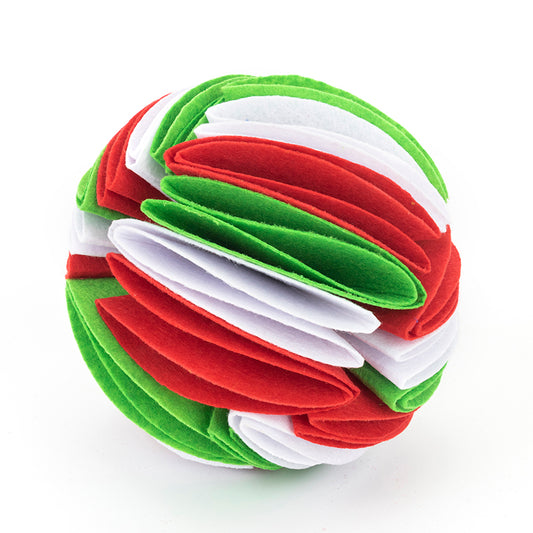Foldable Dog Snuffle Ball Training Toys Increase Iq Pet Cat Games