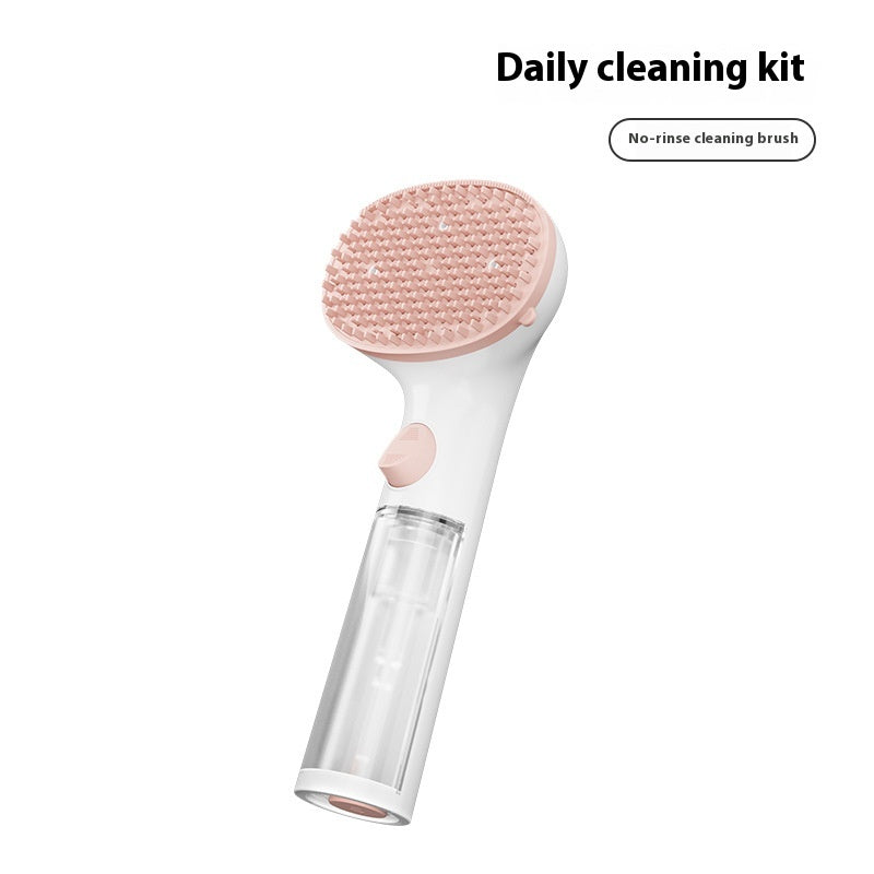 3-in-1 Pet Steam Brush Pet Cleaning Adjustable Comb Wash-free Hair