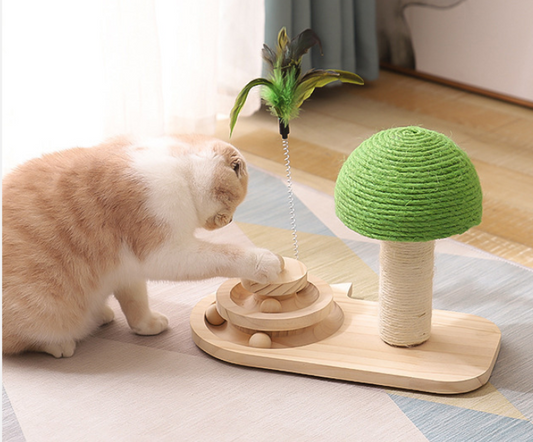 Pet Cat Tree Toys Scratch Post Pet Furniture Scratching Cats Claw