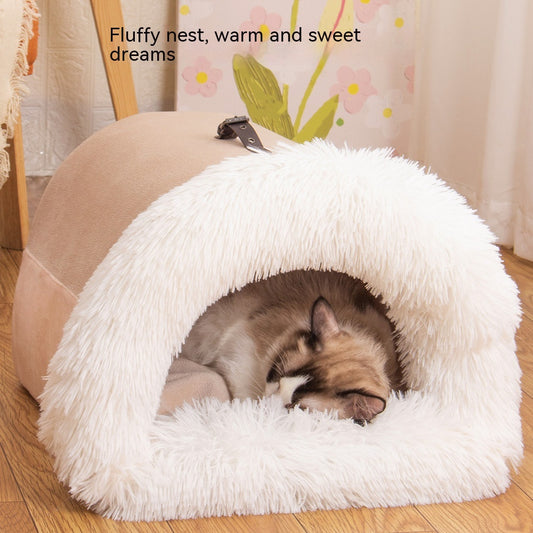 New Splice Portable Pet Nest Autumn And Winter Warm Dog