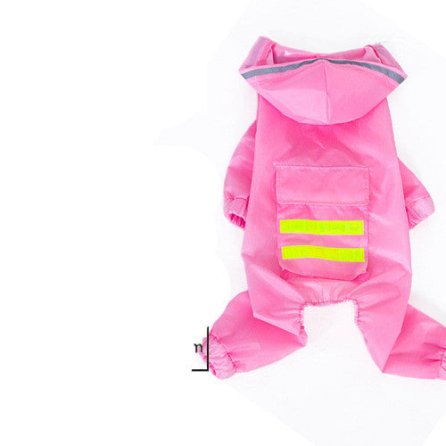 Golden Retriever Hooded Raincoat Dog Samoyed Medium