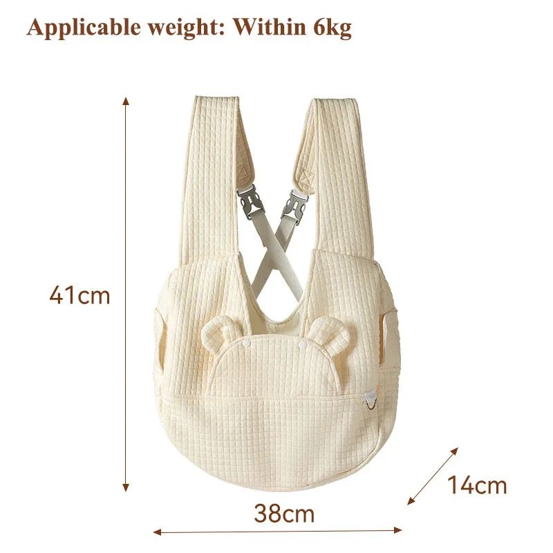 Pet Backpack Comfort Dog Bag Kitten Carrier Outdoor Travel
