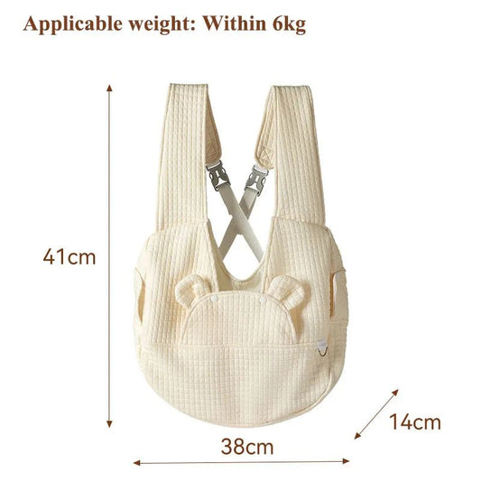 Pet Backpack Comfort Dog Bag Kitten Carrier Outdoor Travel