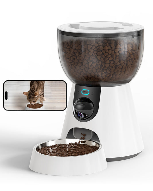Automatic Cat Feeder With Camera 1080p Hd Video Night Vision 5g