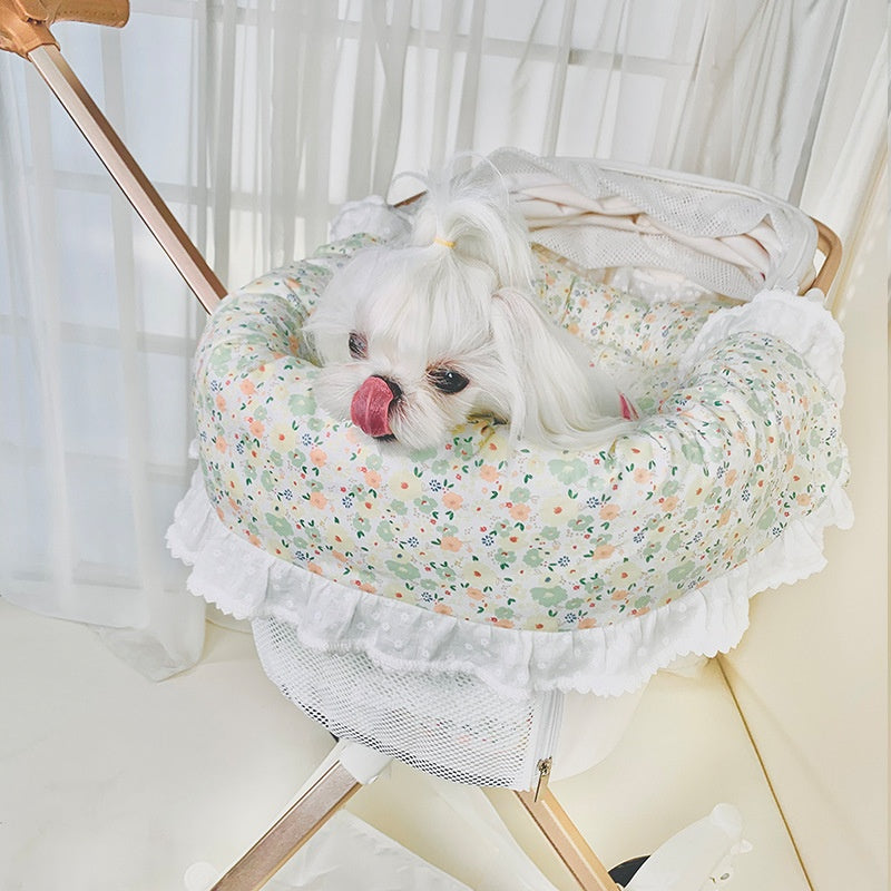 Pet Stroller Anti-dirty Towel Cushion Pillow Pure Cotton