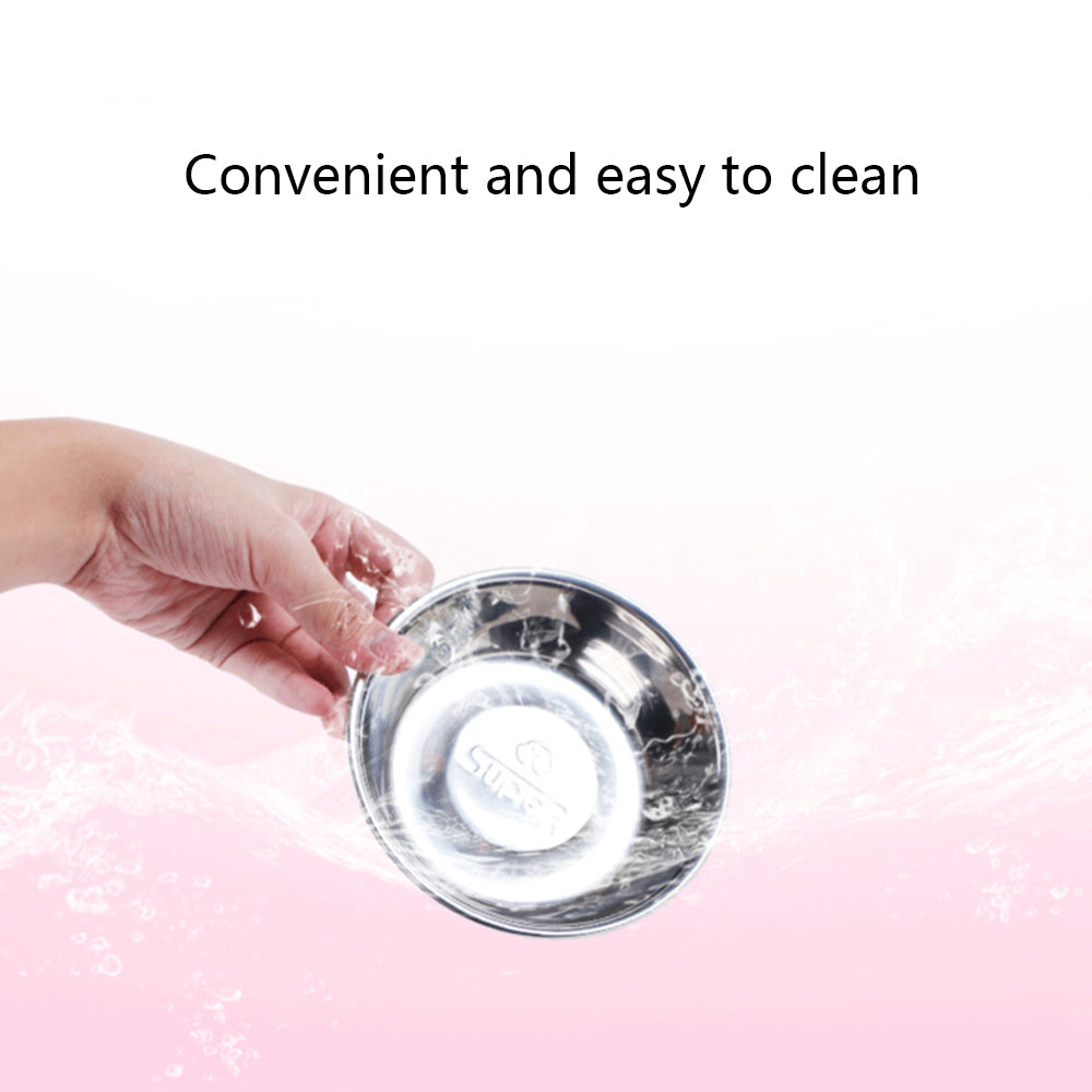 Dog Supplies Bowls Large Stainless Steel Food Pet Cat