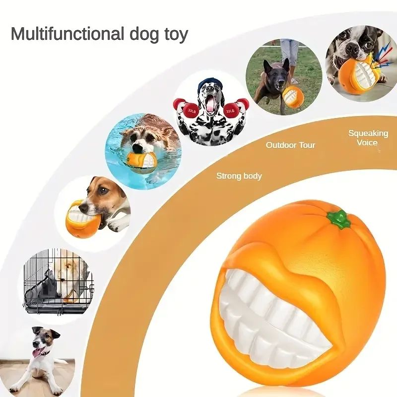 Pet Products New Hot Selling Sound Grinding Ball Dog Toothbrush