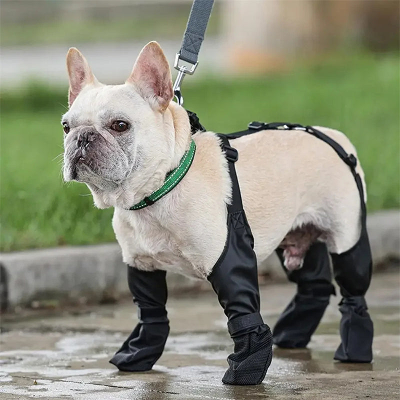 Waterproof Dog Shoes Adjustable Boots Pet Breathbale For Outdoor
