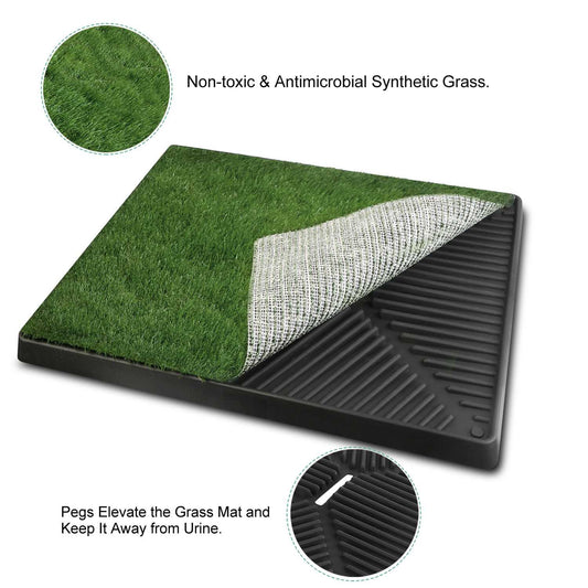 1pc Dog Potty Training Artificial Grass Pad Pet Cat Toilet Trainer