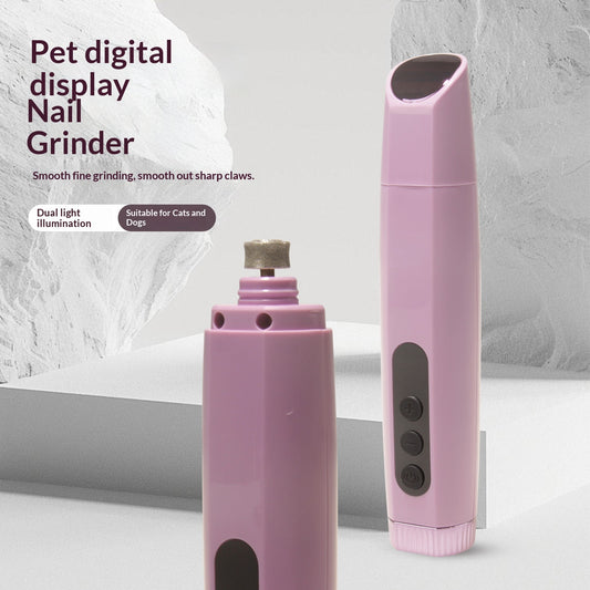 Pet Nail Grinder Rechargeable With Six-speed Adjustment