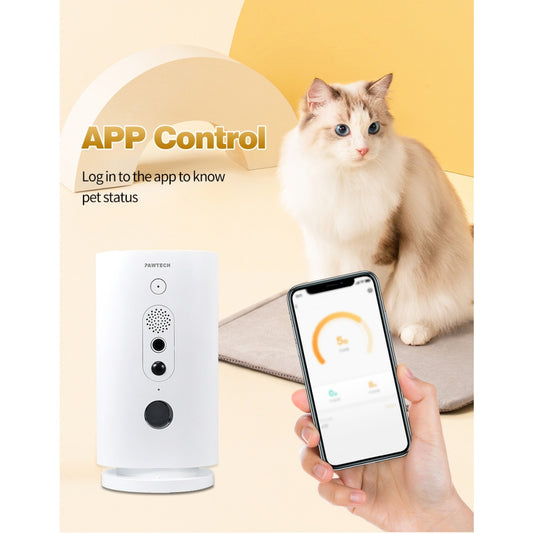 Smart WiFi Automatic Pet Feeder With 270 Rotating Camera