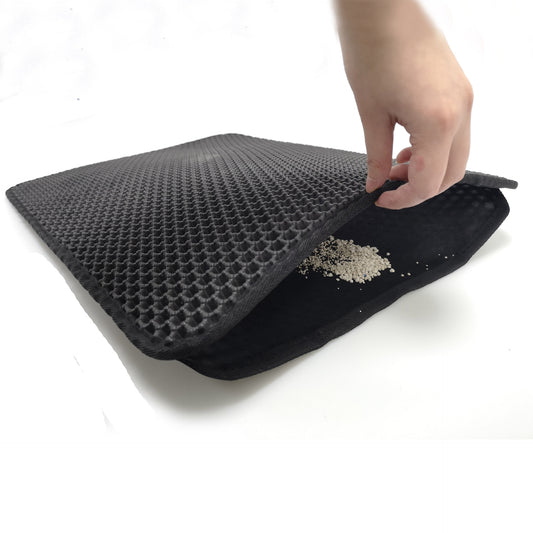 Eva Pet Cat Dog Double-layer Washable Litter Mat