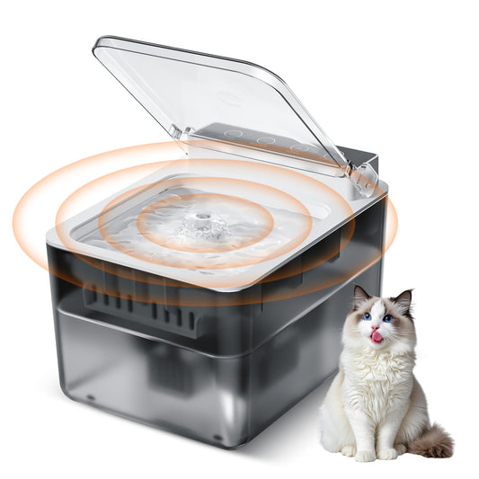 Wireless Charging Battery Driven 304 Stainless Steel Cat Automatic