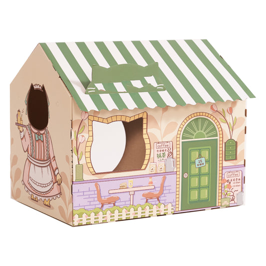 Grocery House Ice Product Modeling Cat Nest Scratcher