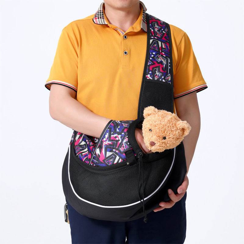 Carrying Pets Bag Women Outdoor Portable Crossbody For Dogs Cats