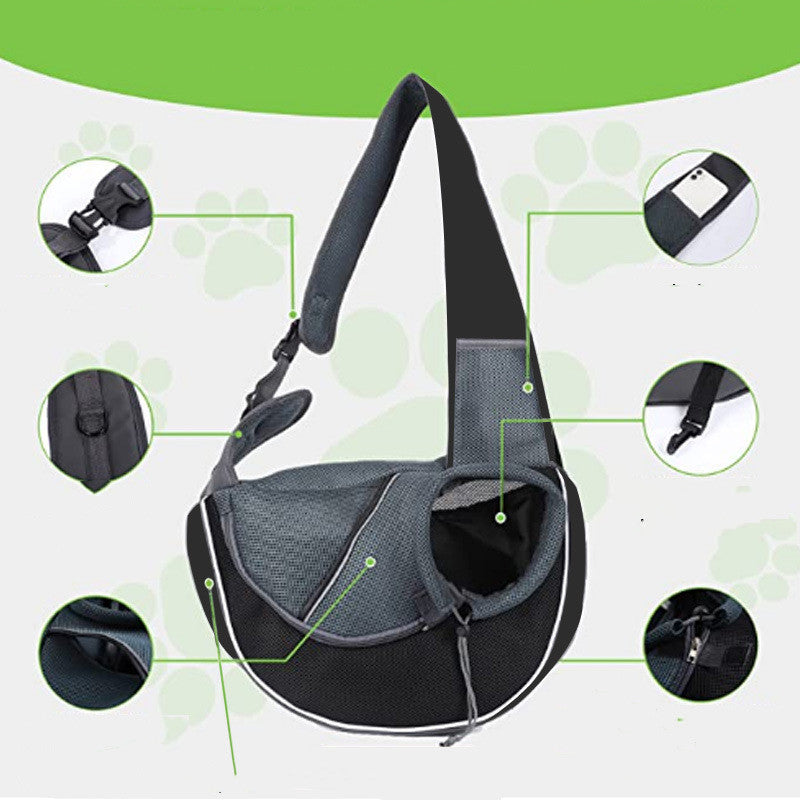 Carrying Pets Bag Women Outdoor Portable Crossbody For Dogs Cats
