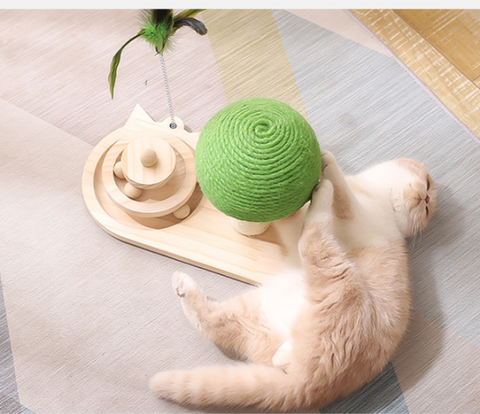 Pet Cat Tree Toys Scratch Post Pet Furniture Scratching Cats Claw