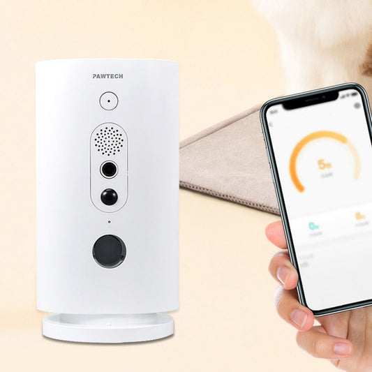 Smart WiFi Automatic Pet Feeder With 270 Rotating Camera