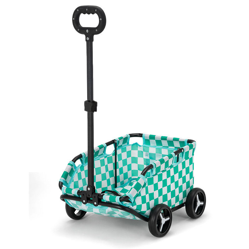 Pet Stroller Dog Cat Trolley Out Small Pet Cart Portable Foldable