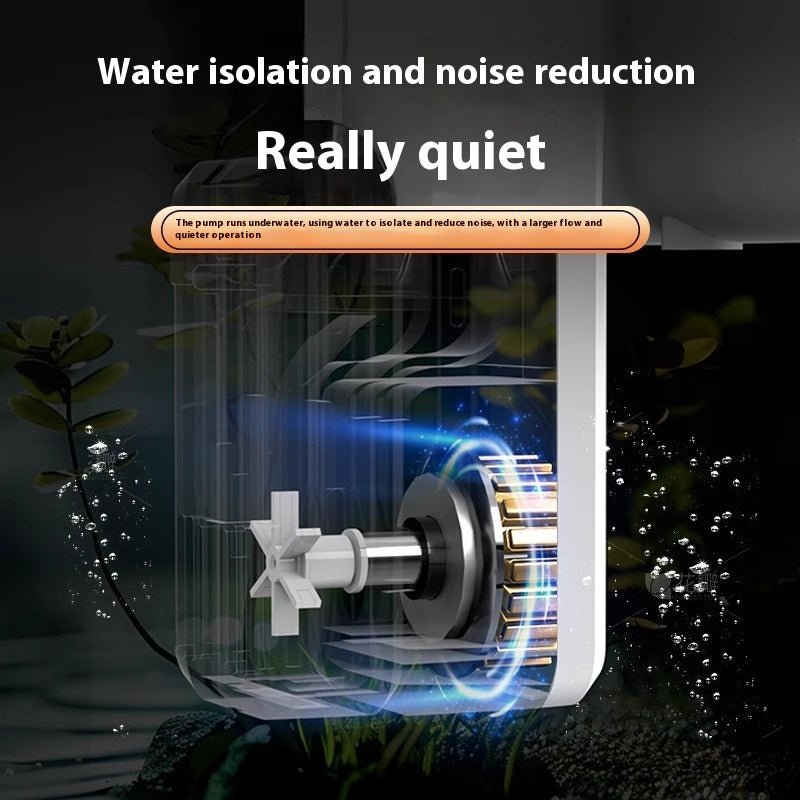 Crazy Water Plants Fish Tank Filter External Vat Three-in-one