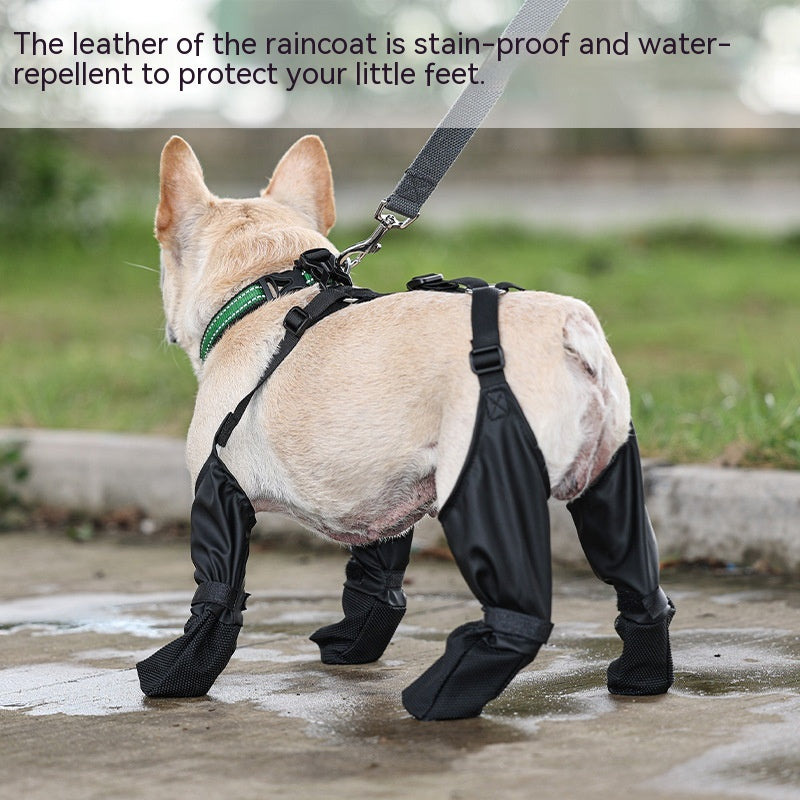 Waterproof Dog Shoes Adjustable Boots Pet Breathbale For Outdoor