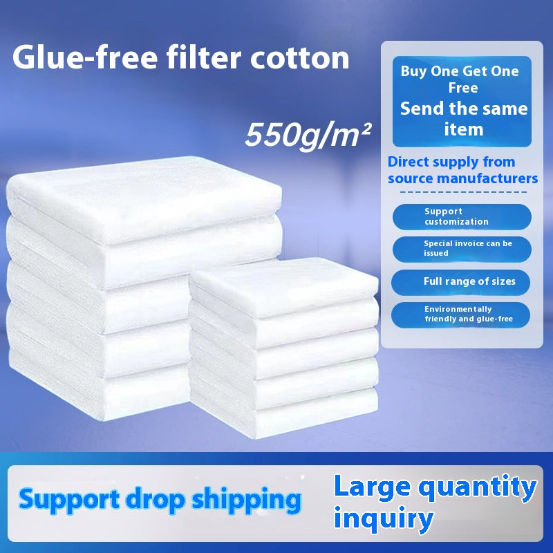 Fish Tank Thickened High Density And Permeability Filter Cotton