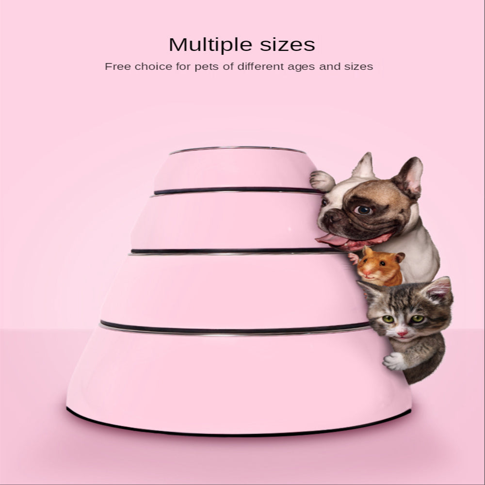 Dog Supplies Bowls Large Stainless Steel Food Pet Cat