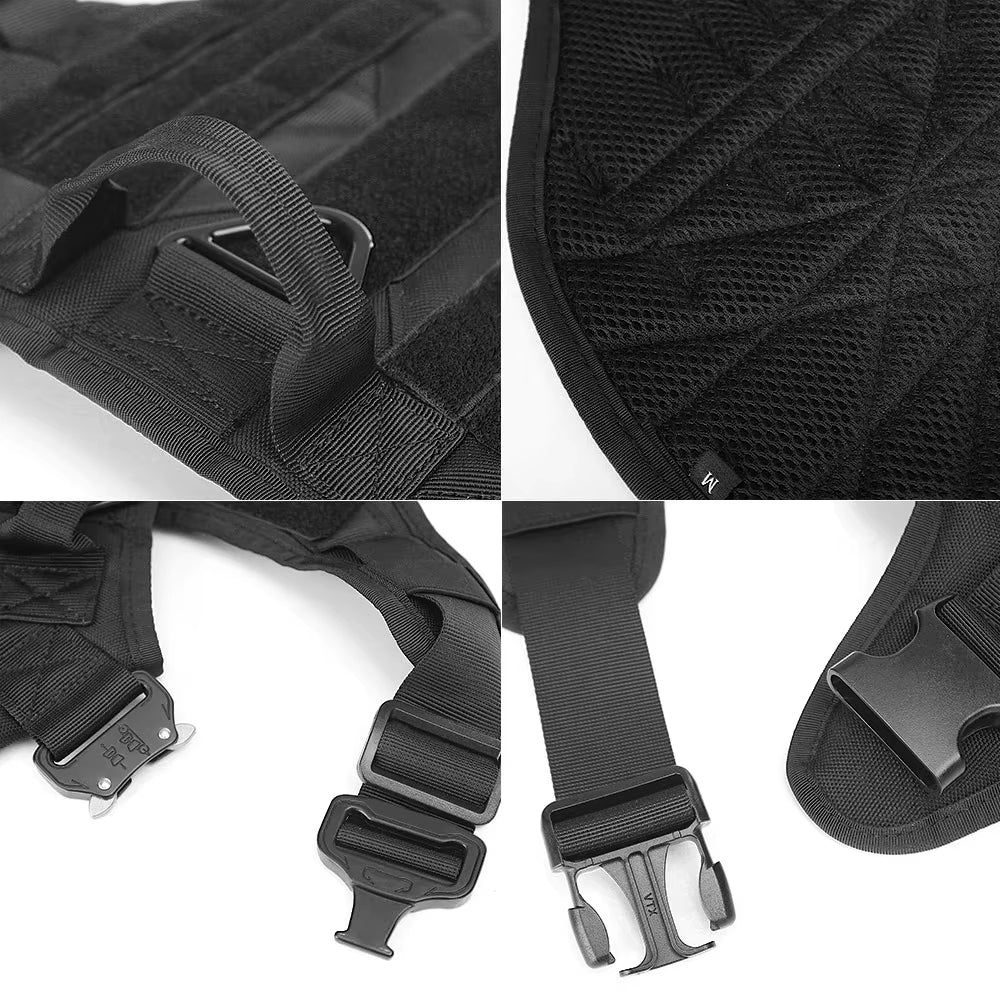 Pet Harness Luxury Dog Leash Set Chest Nylon Camouflage