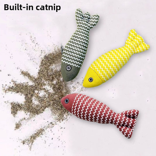 Pet Mint Fish Toy Three Colors Are Randomly Issued Shovel Officials