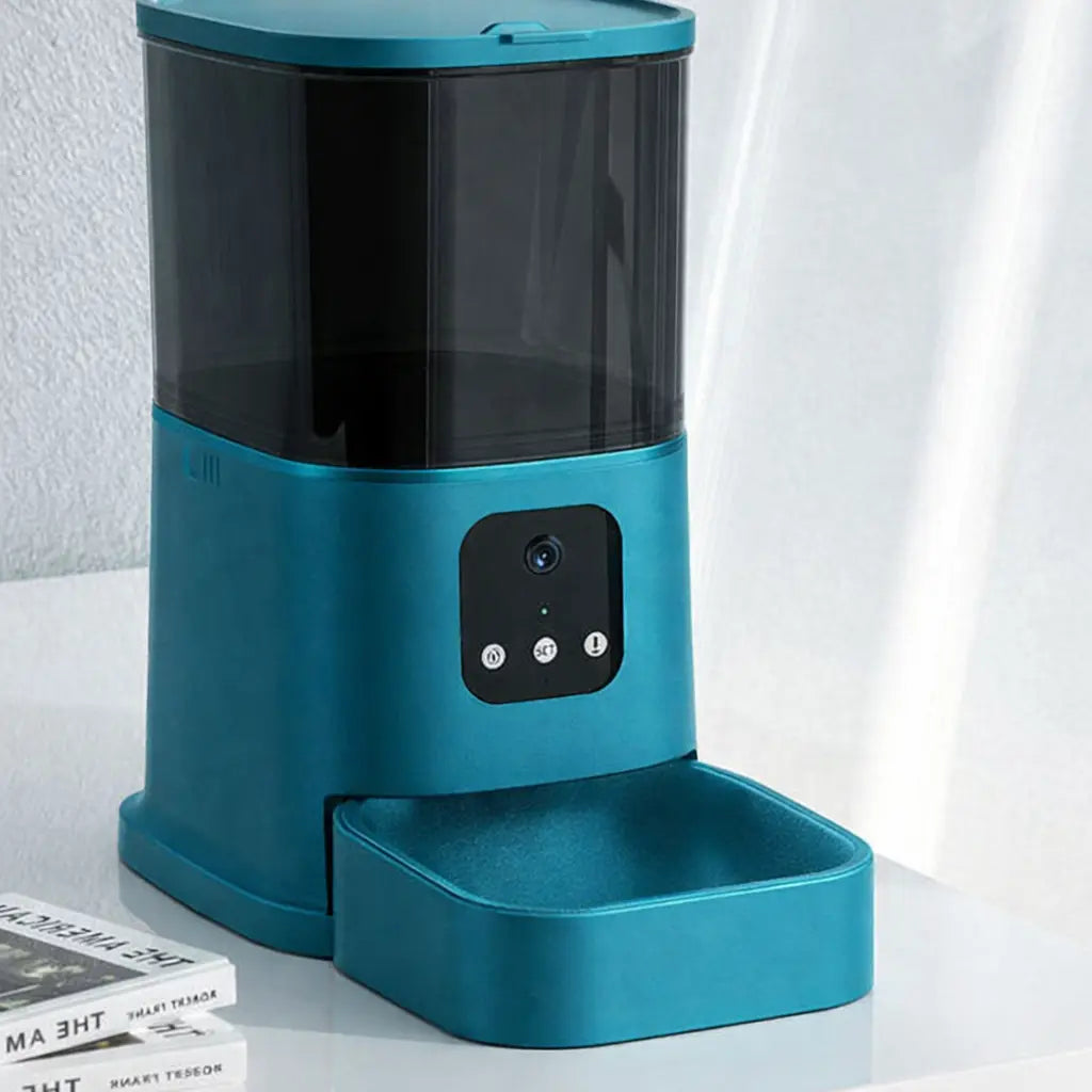 PawSync™ Smart WiFi Automatic FeederVoice Recording | App Control | Large Capacity | Smart Timer Feeding Pet Automatic Feeder