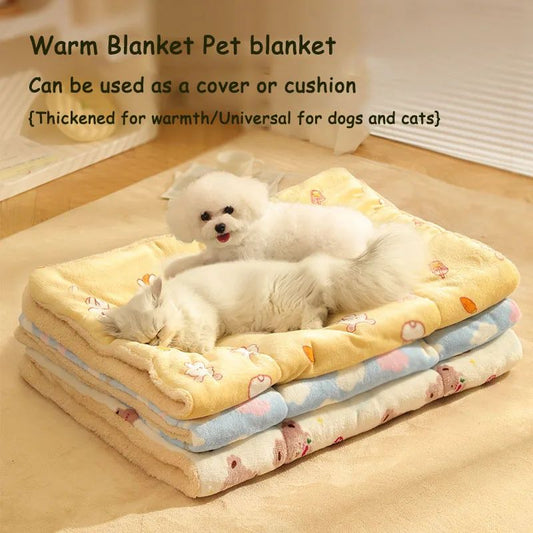 Autumn And Winter Dog Litter Blankets Ideal For Keeping Your Pet