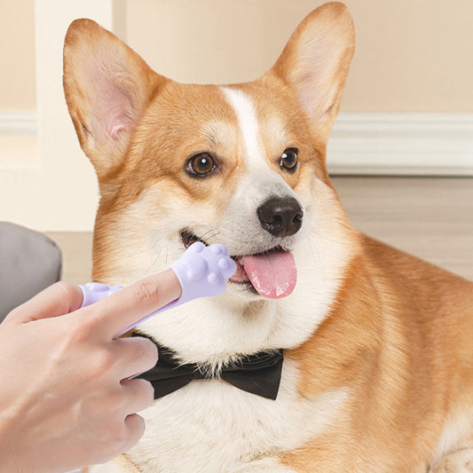 Dog Finger Toothbrush Small Cleaning