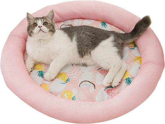Cooling Dog Bed Soft Summer Ice Pet Pad Cushion For Small Sleeping