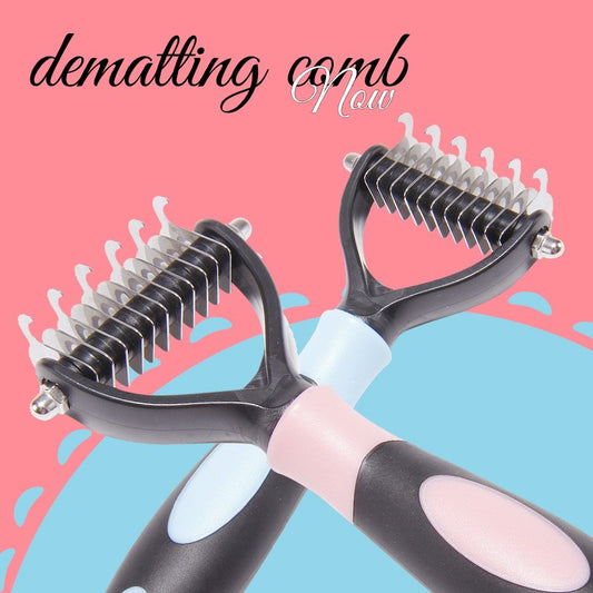 Pets Dematting Comb Pet Dog Cleaning Hair Removal