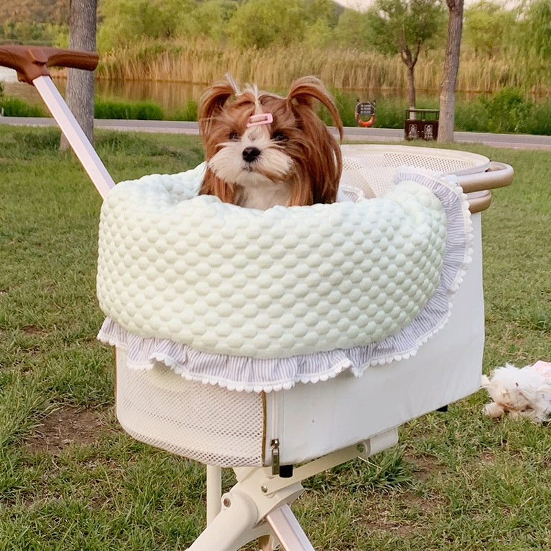 Pet Stroller Anti-dirty Towel Cushion Pillow Pure Cotton