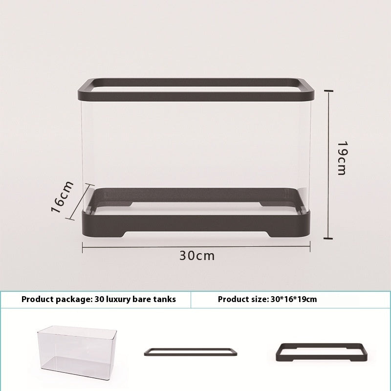 Four Generation Acrylic Fish Tank Lazy Transparent