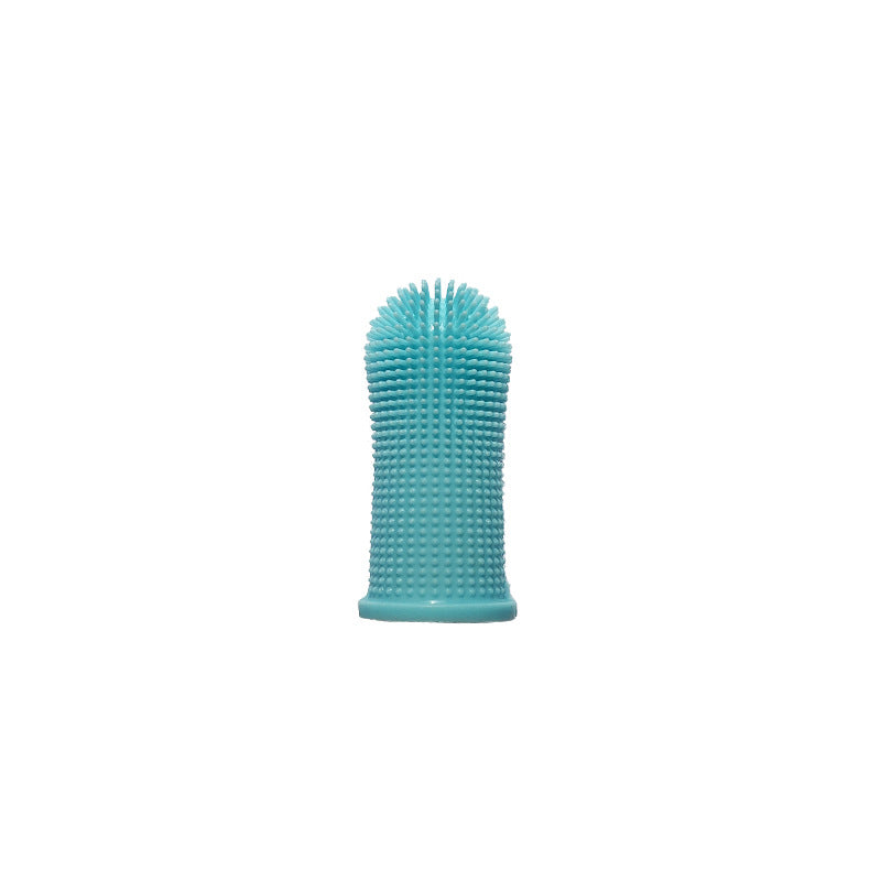 Soft Silicone Pet Finger Toothbrush With Case