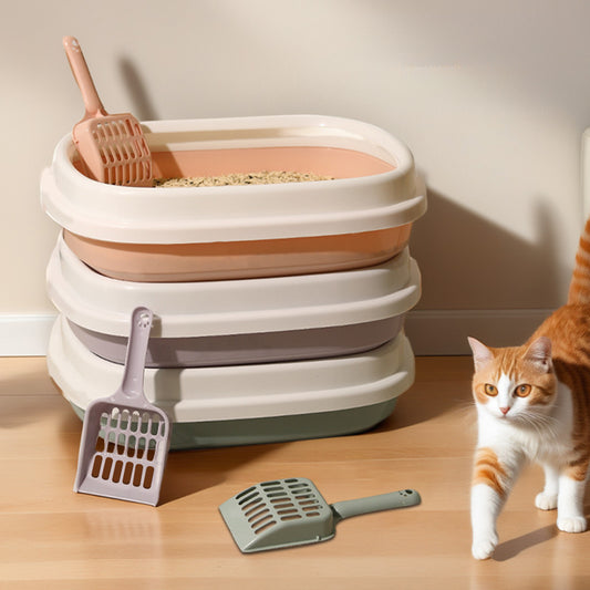 Pet Toilet Bedpan Training Plastic Sand Litter Box Cat Dog Tray