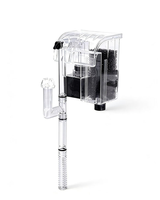 Small Fish Tank Filter Hang On For 1-5 Gal Nano Aquarium Ultra