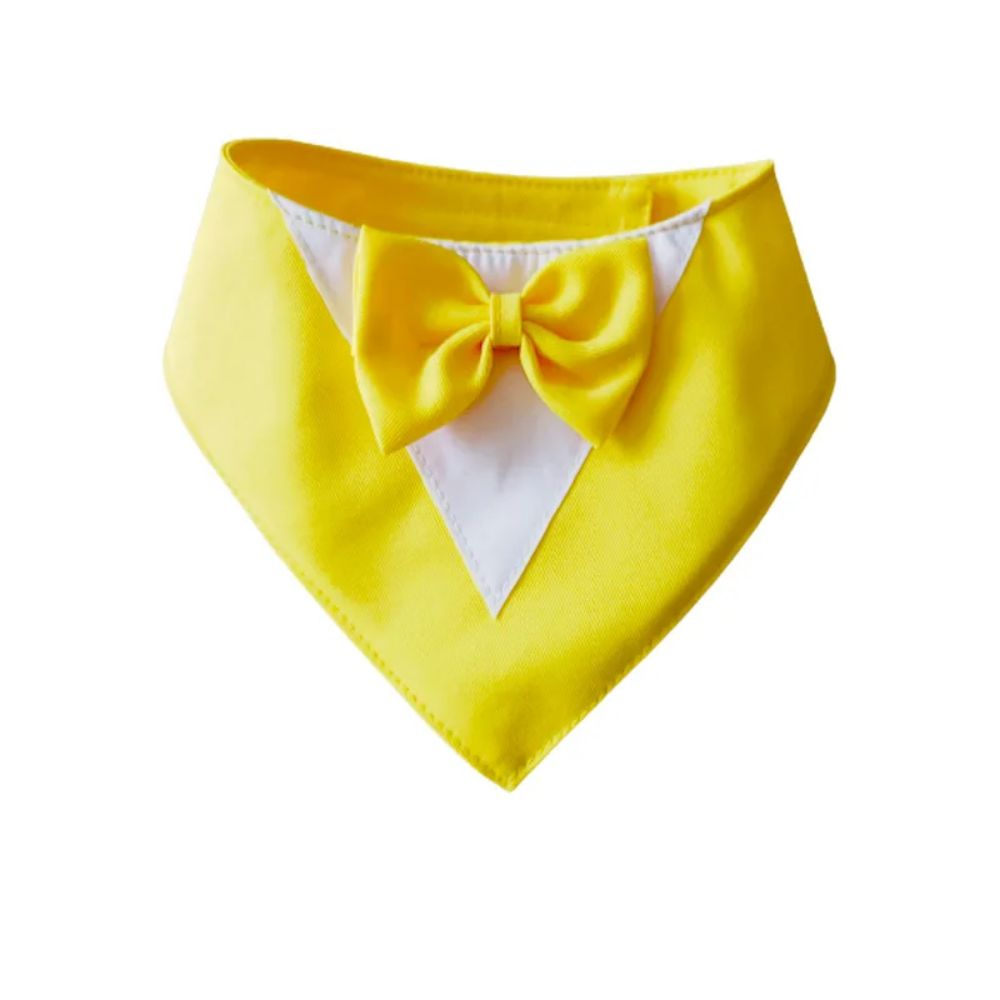 Pet Triangle Bib Bow Saliva Towel Pet Collar Dog Clothing Cat Puppy