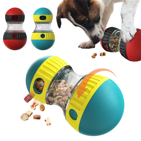 Food Dispensing Dog Toy Tumbler Leaky Ball Puzzle Toys Interactive