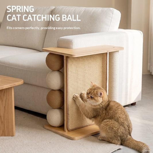 Cat Tree And Scratching Post Combo Durable And Chip-resistant Pet