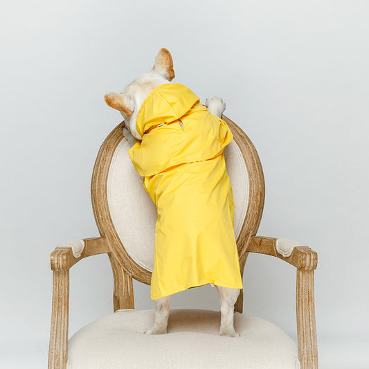 Pet Dog Reflective Strip Waterproof Raincoat